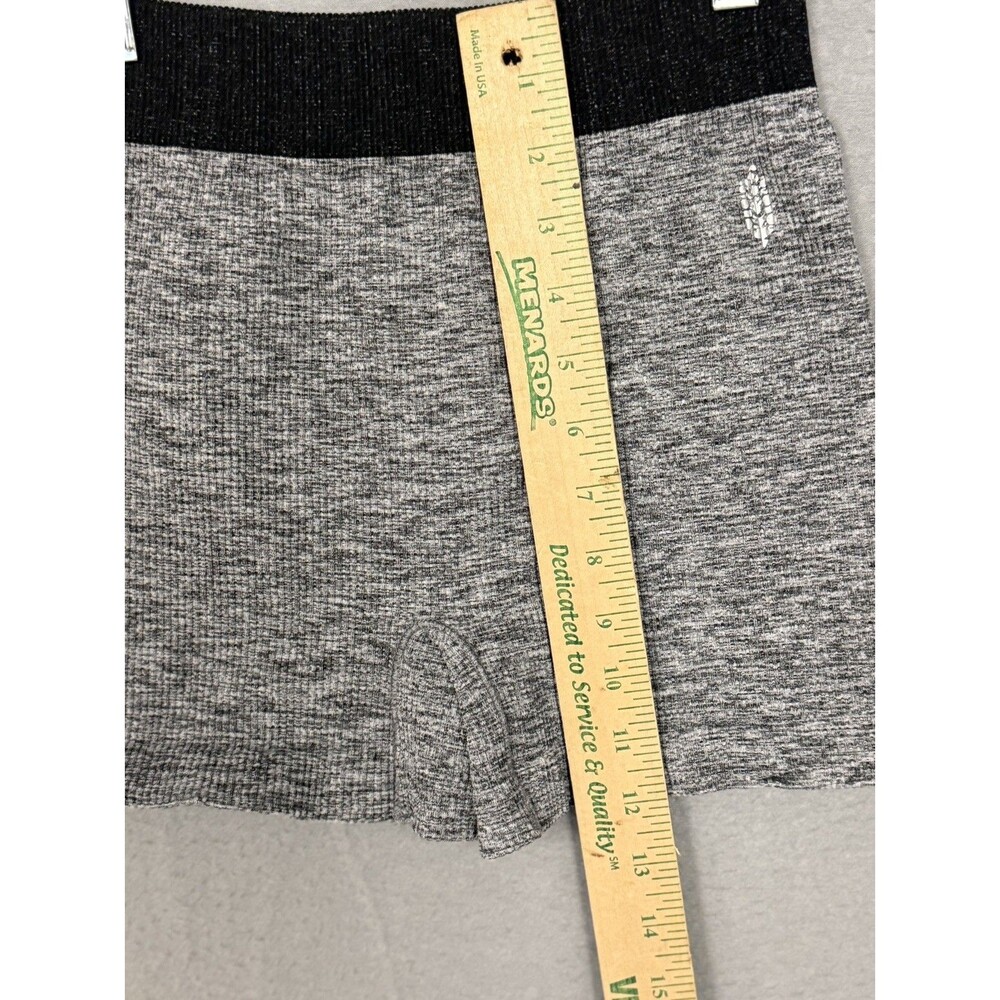 FP Movement Free People Good Karma Yoga High Rise Prajna Shorts Gray M/L